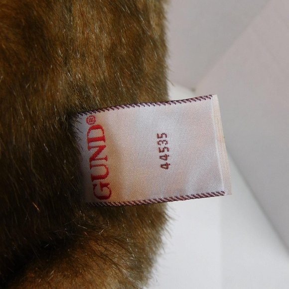 GUND Christmas Bear Holding Red Wrapped Present Stuffed Animal - Picture 6 of 6